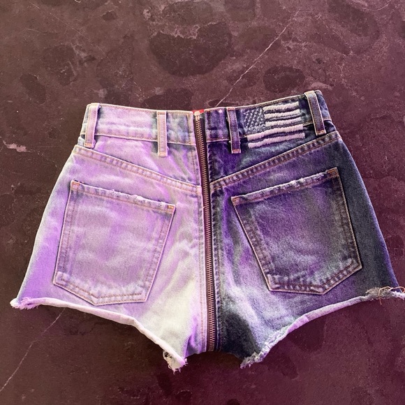 REVICE High Rise Shorts 25 NWOT - Picture 3 of 5